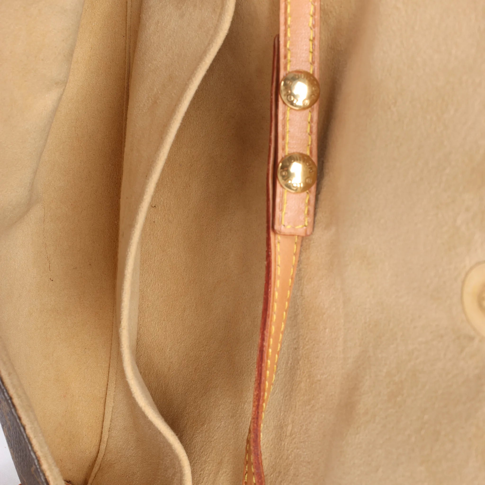 Louis Vuitton Pochette Twin GM Monogram Canvas Crossbody Bag in Brown M51852