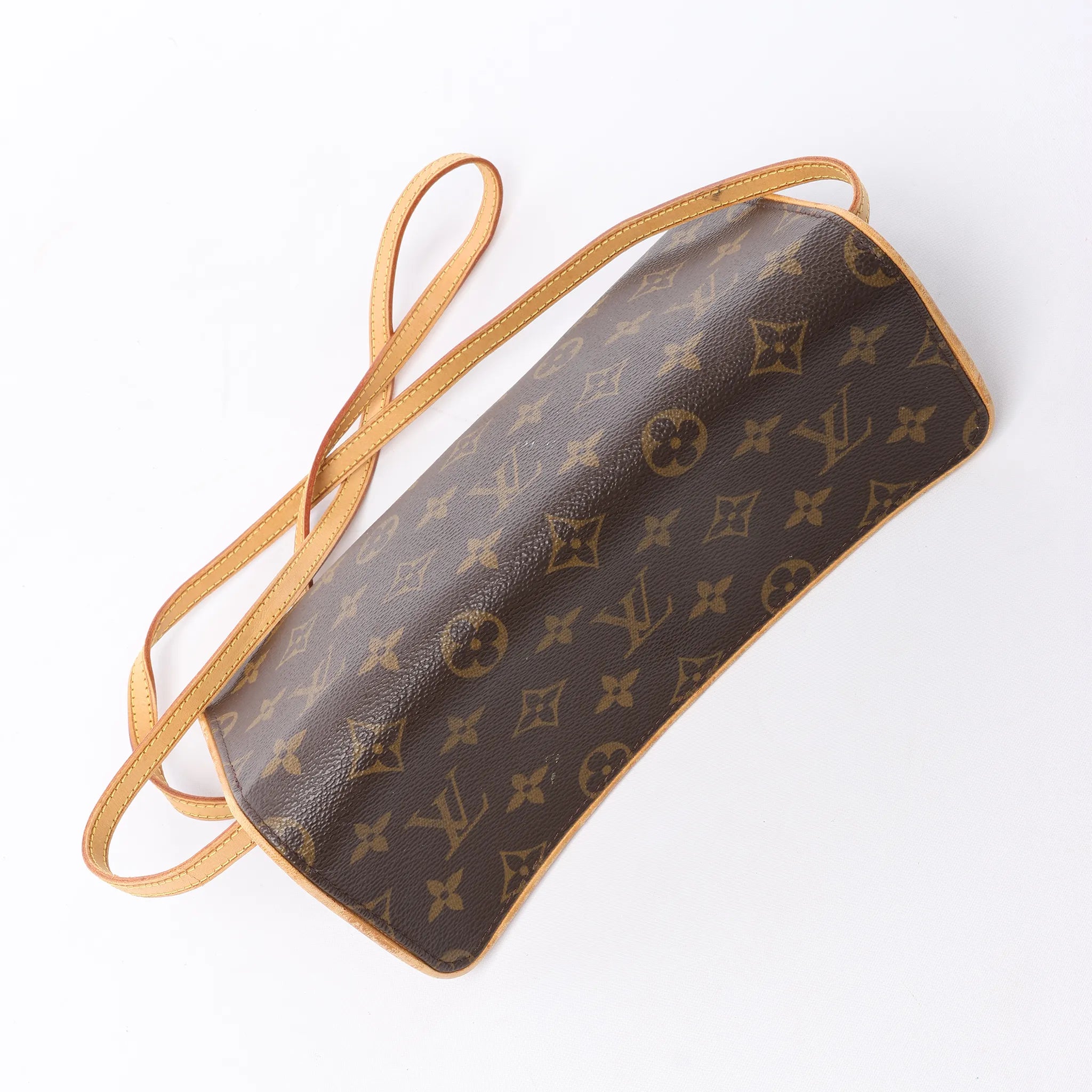 Louis Vuitton Pochette Twin GM Monogram Canvas Crossbody Bag in Brown M51852