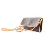 Louis Vuitton Pochette Twin GM Monogram Canvas Crossbody Bag in Brown M51852