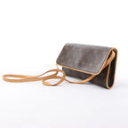 Louis Vuitton Pochette Twin GM Monogram Canvas Crossbody Bag in Brown M51852