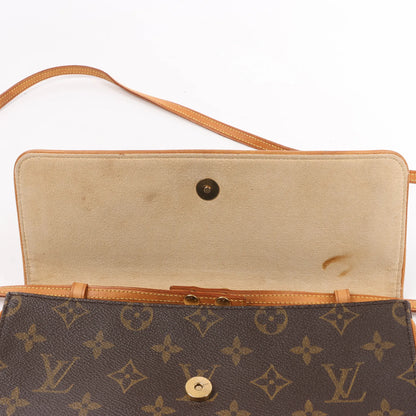 Louis Vuitton Monogram Canvas Pochette Twin GM Shoulder Bag M51852