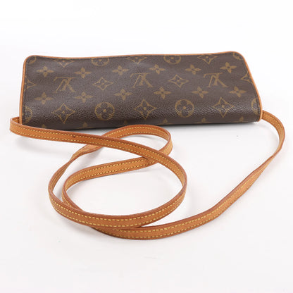 Louis Vuitton Monogram Canvas Pochette Twin GM Shoulder Bag M51852
