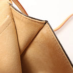 Louis Vuitton Pochette Twin GM Monogram Canvas Crossbody Bag in Brown M51852