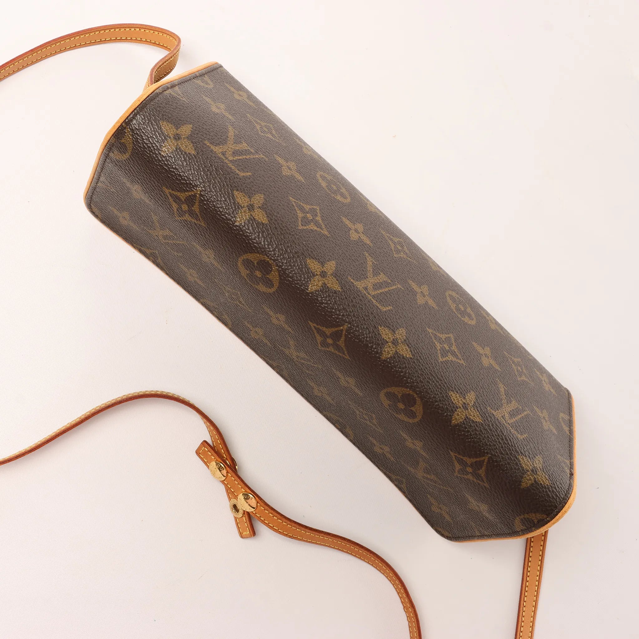 Louis Vuitton Pochette Twin GM Monogram Canvas Crossbody Bag in Brown M51852