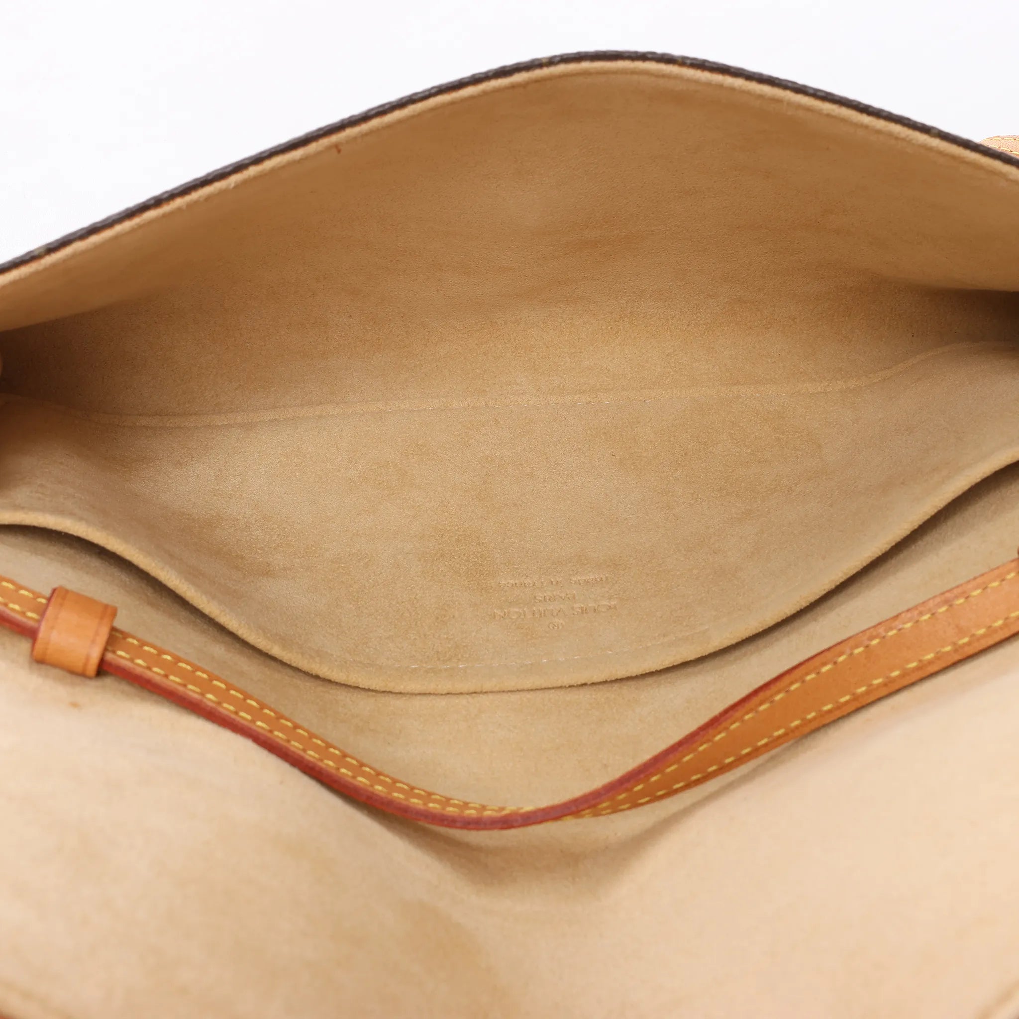 Louis Vuitton Pochette Twin GM Monogram Canvas Crossbody Bag in Brown M51852