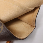 Louis Vuitton Pochette Twin GM Monogram Canvas Crossbody Bag in Brown M51852