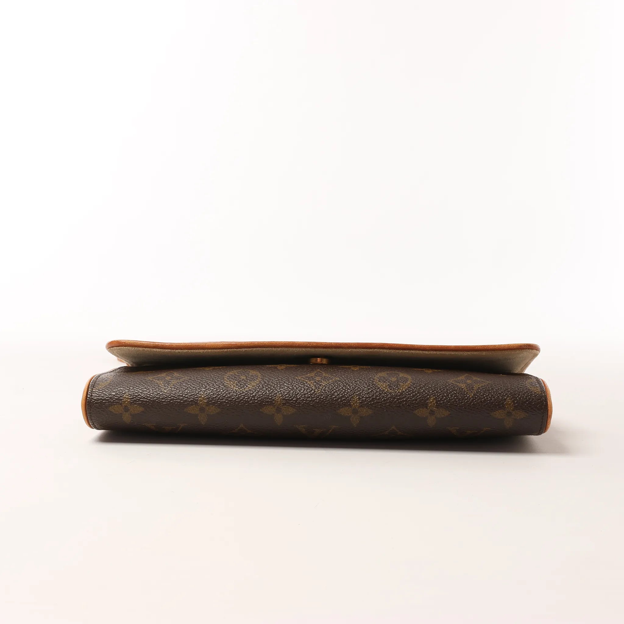 Louis Vuitton Pochette Twin GM Monogram Canvas Crossbody Bag in Brown M51852