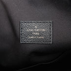 Louis Vuitton Pontheiu Monogram Empreinte Shoulder Bag in Black M43719