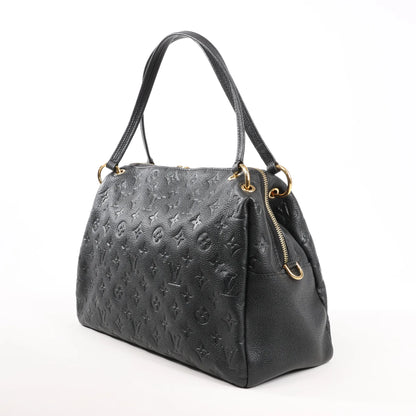 Louis Vuitton Pontheiu Monogram Empreinte Schultertasche in Schwarz M43719