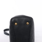 Bolso de hombro Louis Vuitton Pontheiu Monogram Empreinte en negro M43719