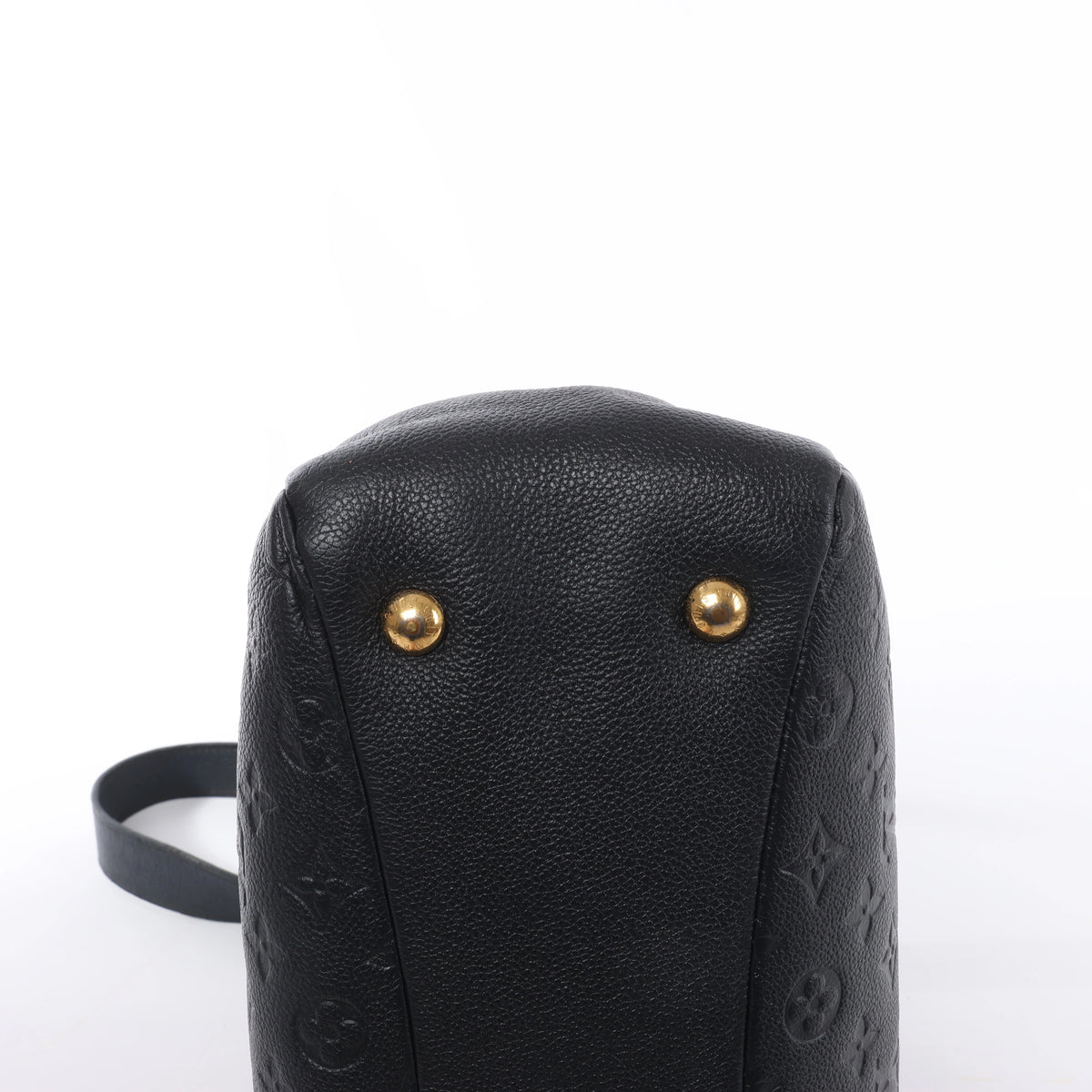 Bolso de hombro Louis Vuitton Pontheiu Monogram Empreinte en negro M43719