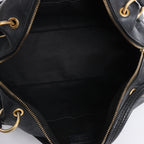 Bolso de hombro Louis Vuitton Pontheiu Monogram Empreinte en negro M43719