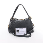 Bolso de hombro Louis Vuitton Pontheiu Monogram Empreinte en negro M43719