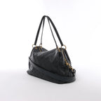 Bolso de hombro Louis Vuitton Pontheiu Monogram Empreinte en negro M43719