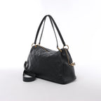 Bolso de hombro Louis Vuitton Pontheiu Monogram Empreinte en negro M43719