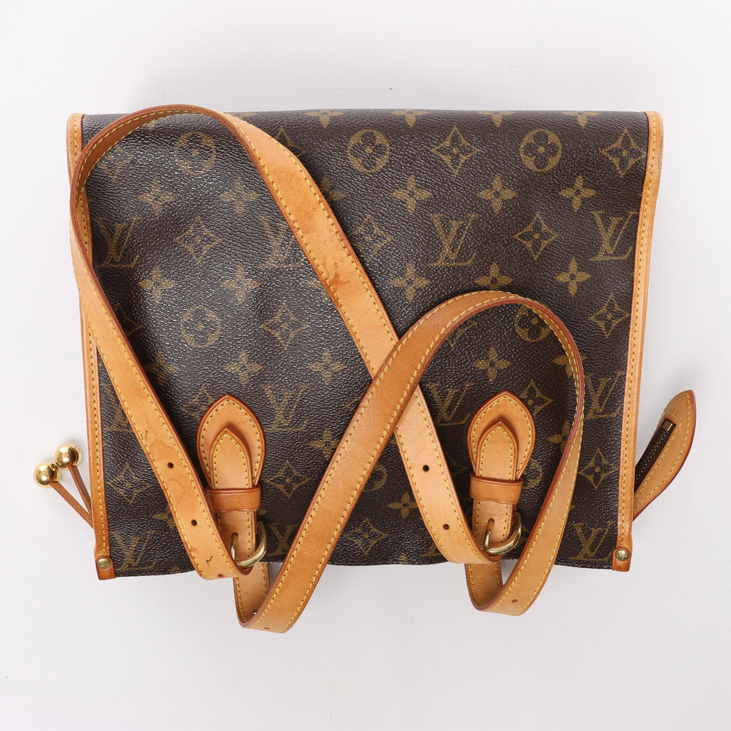 Louis Vuitton Popincourt Haut Monogram Shoulder Bag in Brown M40007