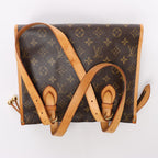 Louis Vuitton Popincourt Haut Monogram Shoulder Bag in Brown M40007
