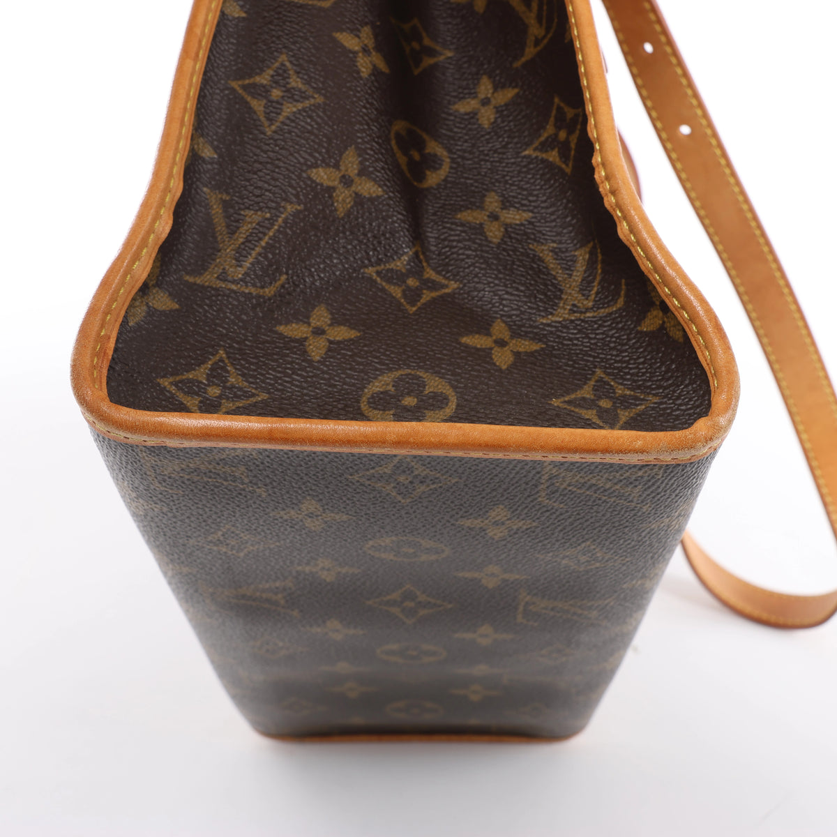Louis Vuitton Popincourt Haut Monogram Shoulder Bag in Brown M40007