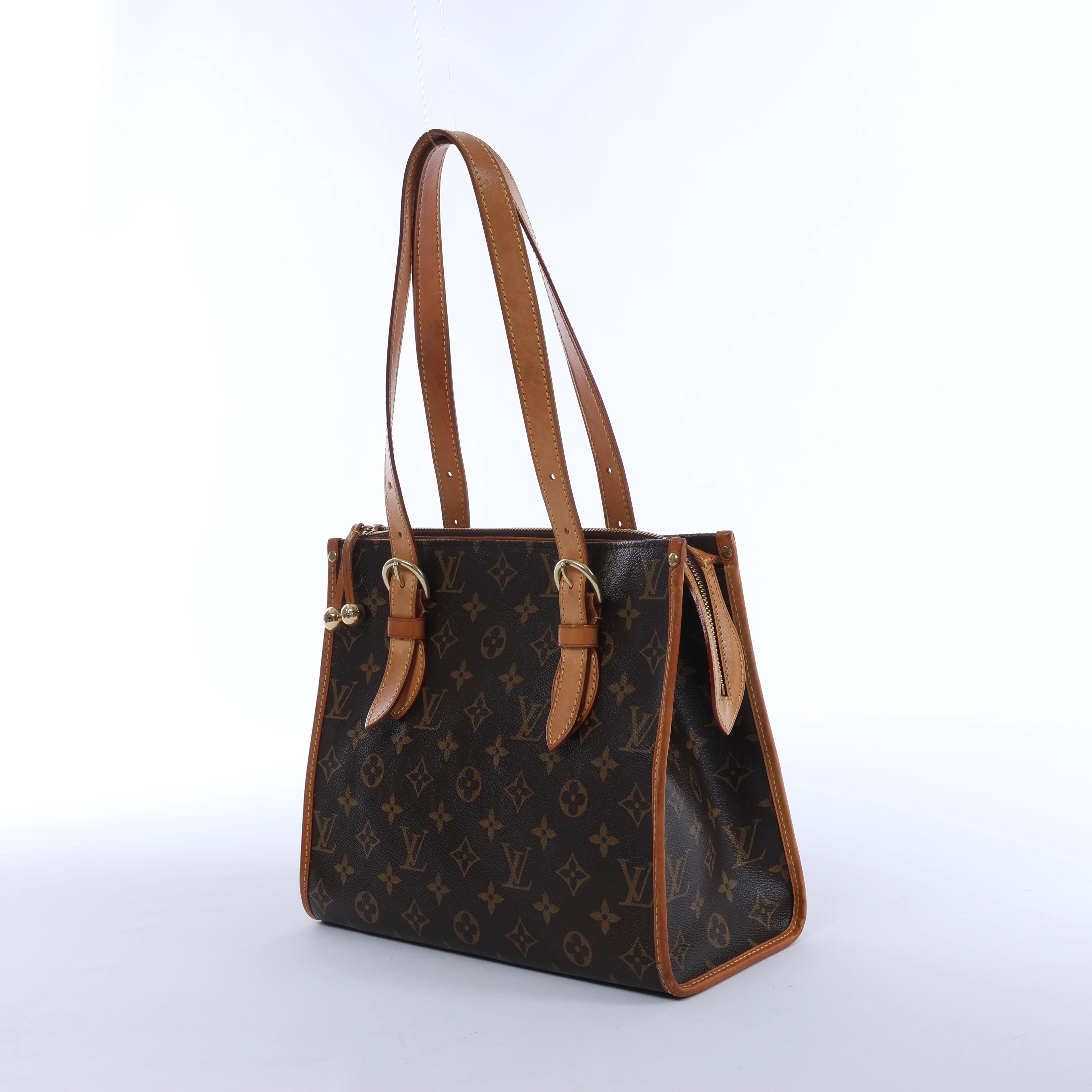 Louis Vuitton Popancuoulou Monogram Canvas Shoulder Bag in Brown M40007