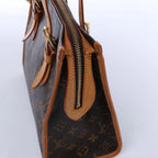 Louis Vuitton Popancuoulou Monogram Canvas Shoulder Bag in Brown M40007