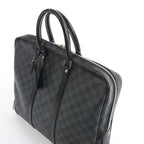 Louis Vuitton Porte Documents Voyages Damier Graphite Handbag in Dark Gray N41125