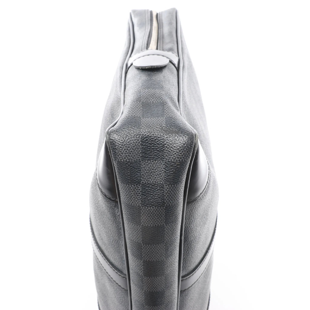 Louis Vuitton Porte Document Voyages Damier Graphite Handbag in Black N41125