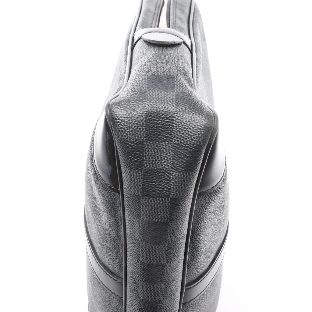 Louis Vuitton Porte Document Voyages Damier Graphite Handbag in Black N41125