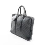 Louis Vuitton Porte Document Voyages Damier Graphite Handbag in Black N41125