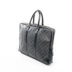 Louis Vuitton Porte Document Voyages Damier Graphite Handbag in Black N41125