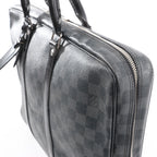 Louis Vuitton Porte Document Voyages Damier Graphite Handbag in Black N41125
