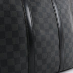 Bolso Louis Vuitton Porte Documents Voyages Damier Graphite en gris oscuro N41125