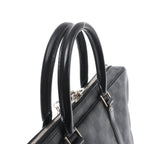 Bolso Louis Vuitton Porte Documents Voyages Damier Graphite en gris oscuro N41125
