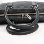 Louis Vuitton Porte Documents Voyages Damier Graphite Handbag in Dark Gray N41125