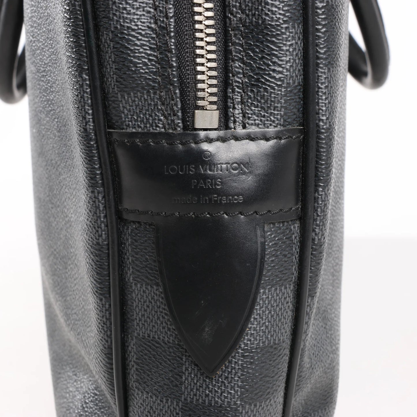 Louis Vuitton Porte Documents Voyages Damier Graphite Handbag in Dark Gray N41125