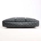 Louis Vuitton Porte Documents Voyages Damier Graphite Handbag in Dark Gray N41125