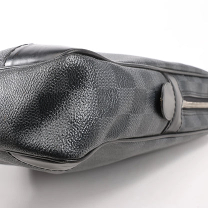 Louis Vuitton Porte Documents Voyages Damier Graphite Handbag in Dark Gray N41125