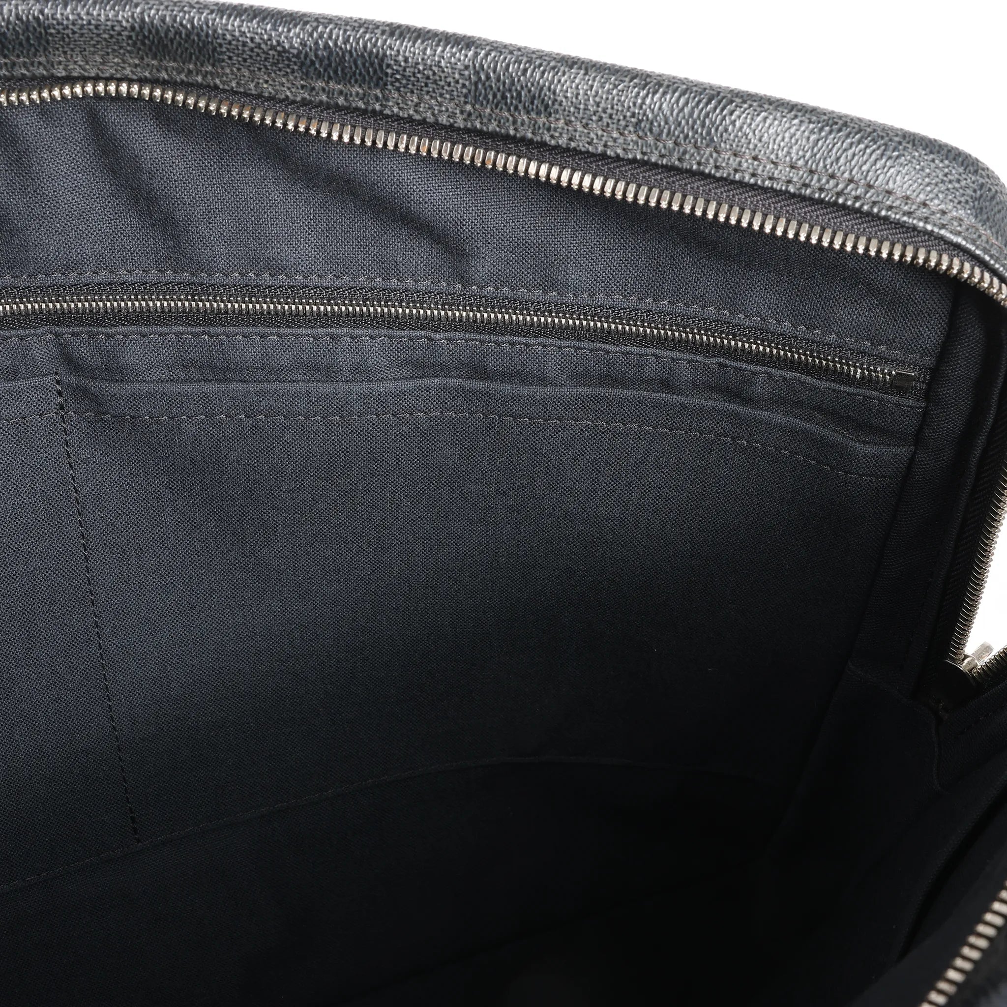 Louis Vuitton Porte Documents Voyages Damier Graphite Handbag in Dark Gray N41125