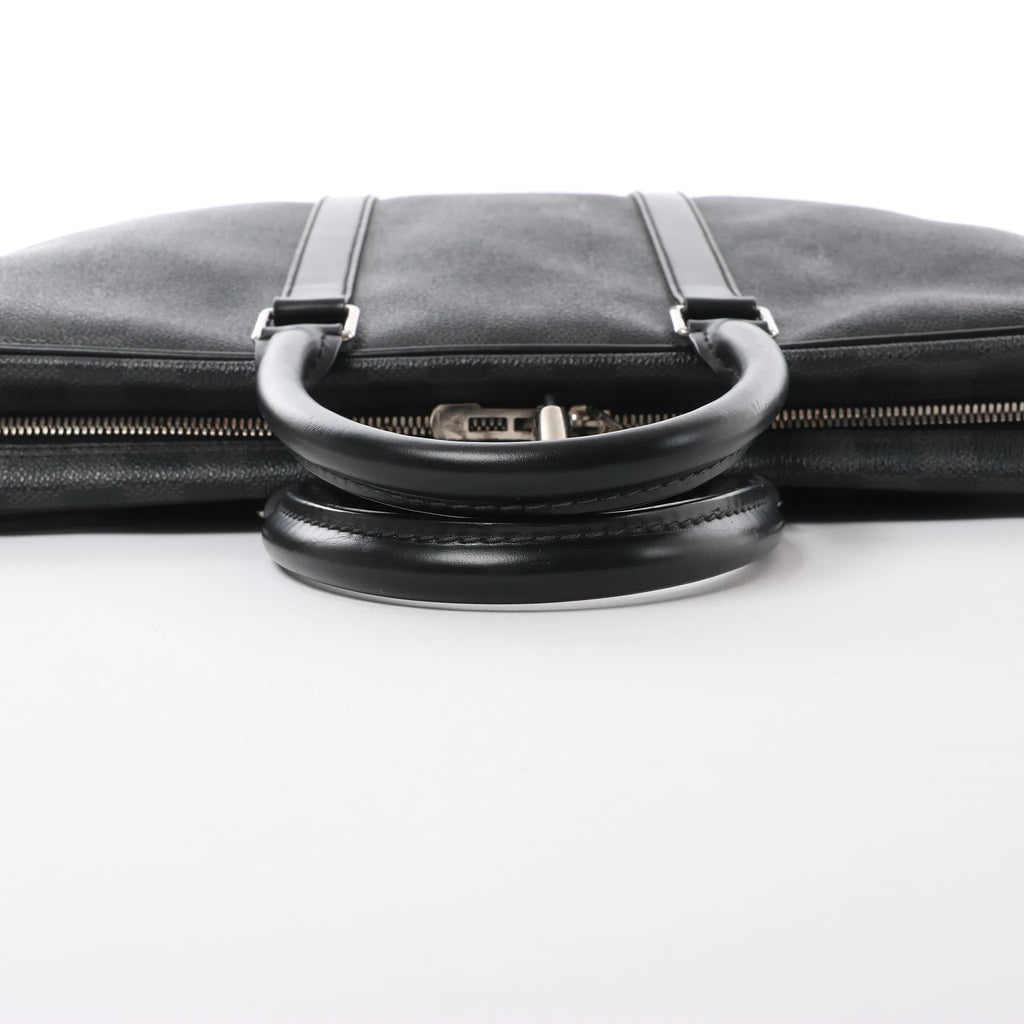 Louis Vuitton Porte Documents Voyages Damier Graphite Handbag in Dark Gray N41125