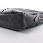 Louis Vuitton Porte Documents Voyages Damier Graphite Handbag in Dark Gray N41125
