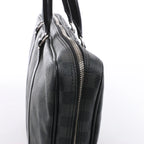 Bolso Louis Vuitton Porte Documents Voyages Damier Graphite en gris oscuro N41125