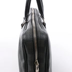 Bolso Louis Vuitton Porte Documents Voyages Damier Graphite en gris oscuro N41125