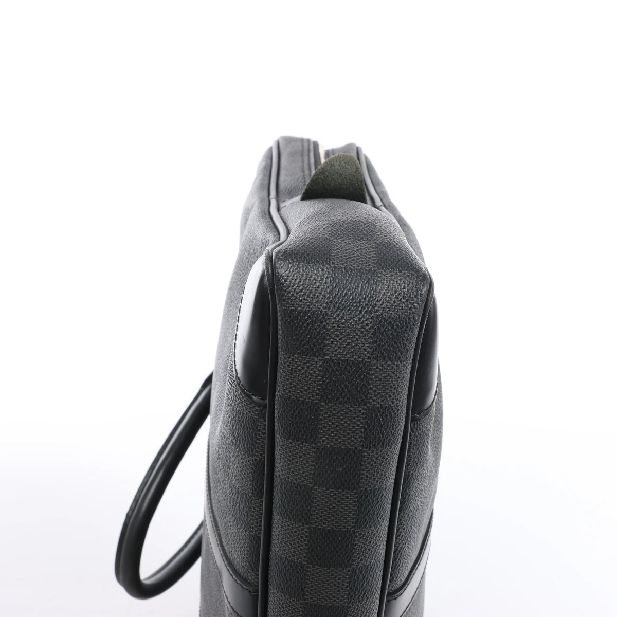 Bolso Louis Vuitton Porte Documents Voyages Damier Graphite en gris oscuro N41125