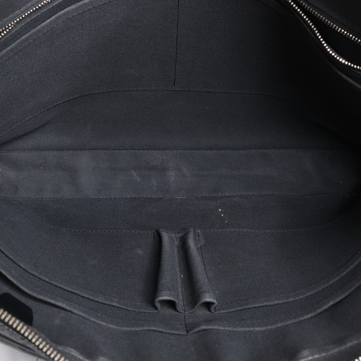 Bolso Louis Vuitton Porte Documents Voyages Damier Graphite en gris oscuro N41125