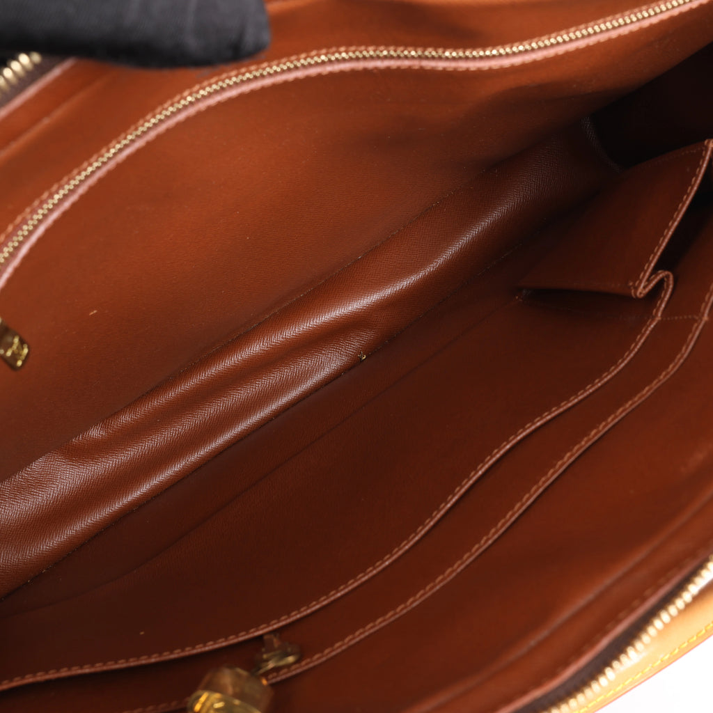 Louis Vuitton Porte Document Voyages Monogram Handbag in Brown M53361
