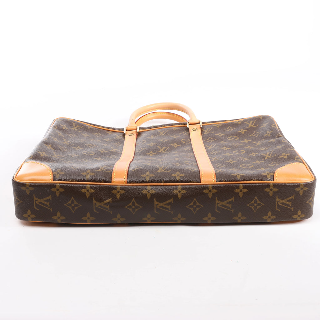 Louis Vuitton Porte Document Voyages Monogram Handbag in Brown M53361