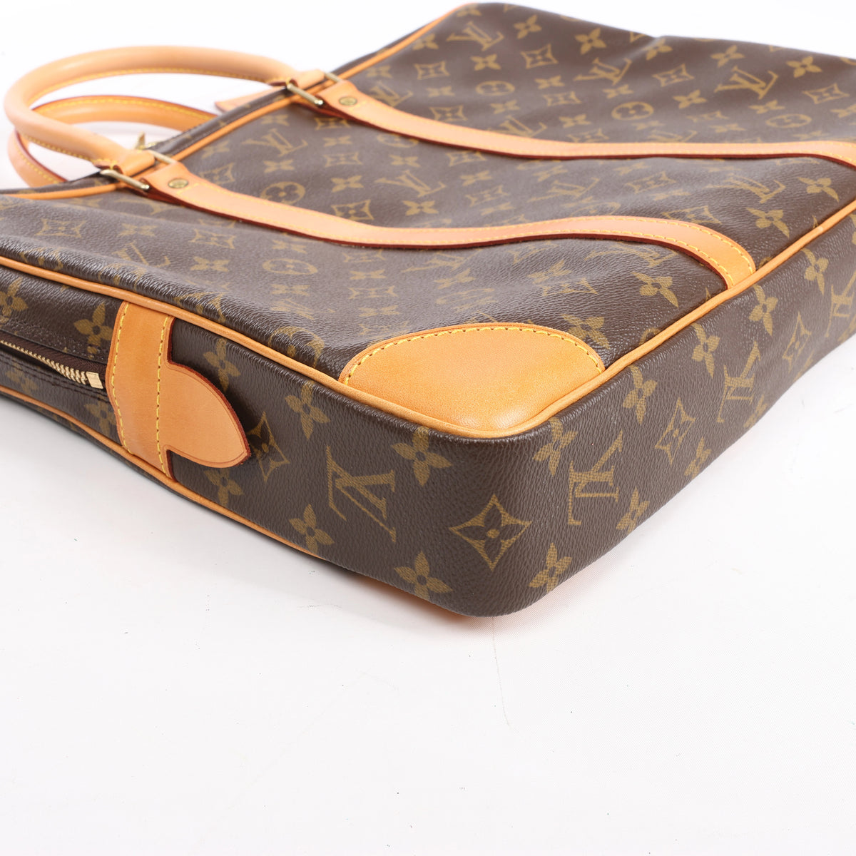 Louis Vuitton Porte Document Voyages Monogram Handbag in Brown M53361