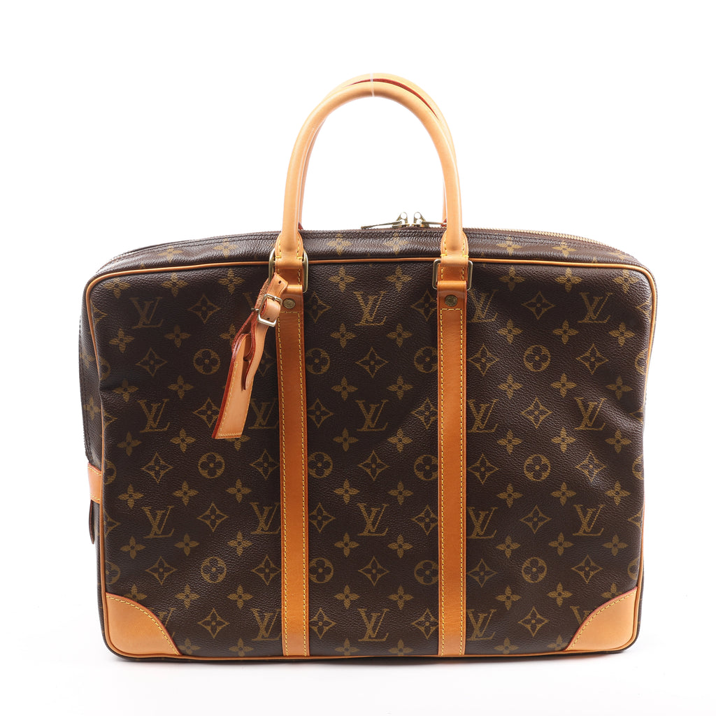 Louis Vuitton Porte Document Voyages Monogram Handbag in Brown M53361