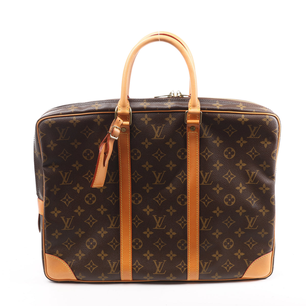 Louis Vuitton Porte Document Voyages Monogram Handbag in Brown M53361