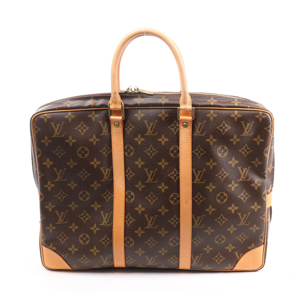 Louis Vuitton Porte Document Voyages Monogram Handbag in Brown M53361