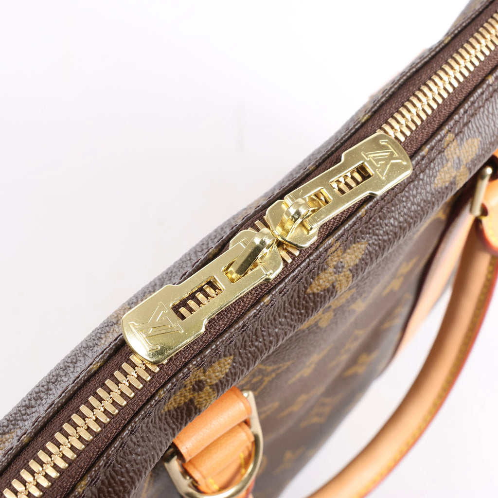 Louis Vuitton Porte Document Voyages Monogram Handbag in Brown M53361